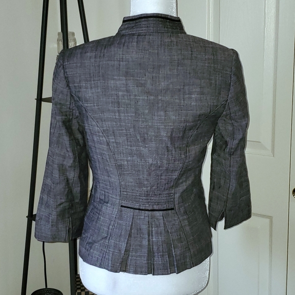 WHBM Linen Blend Jacket/Blazer Sz 4 EUC! - Picture 4 of 6